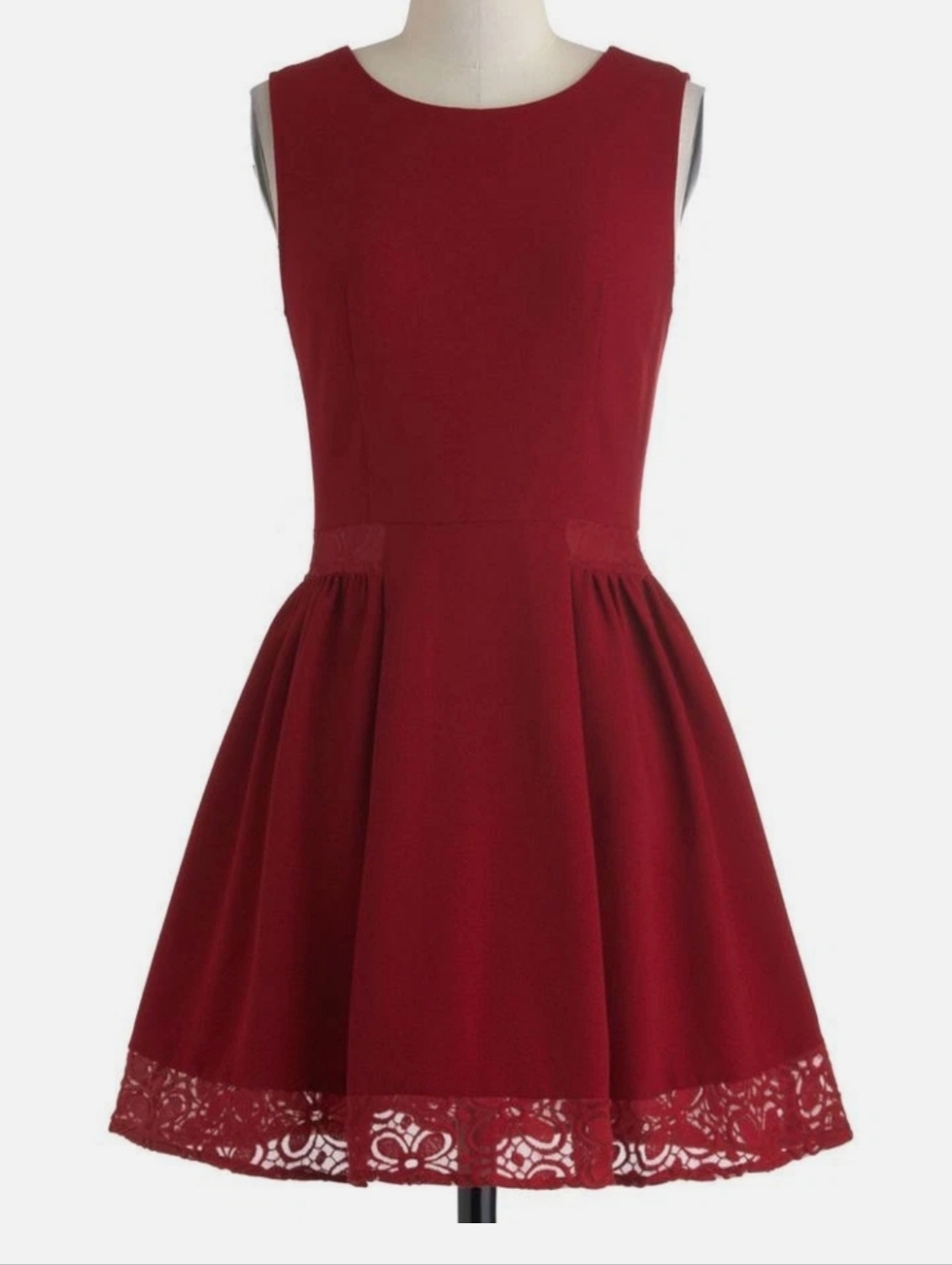 Modcloth Sleeveless Fit-and-Flare Dress